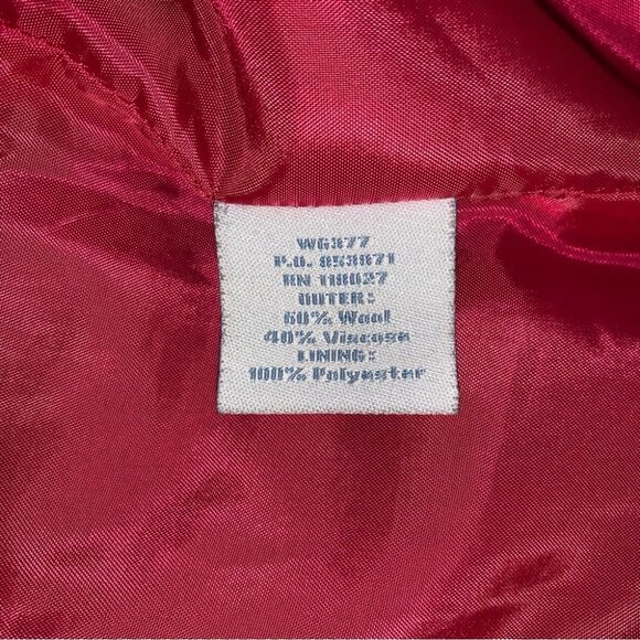 Boden Wool Skirt Women’s Size 12 US Grey Navy Black Embroidered Short Lined - Picture 7 of 7